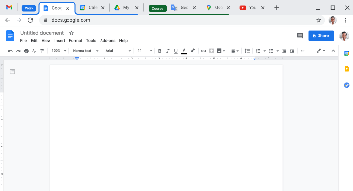 Chrome tarayıcı penceresinde, birden fazla sekmenin birleştirildiği sekme grubu gösteriliyor.