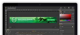 Google Web Designer zaman çizelgesi