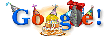 Google 10 yaşında, mutlu yıllar Google! :)